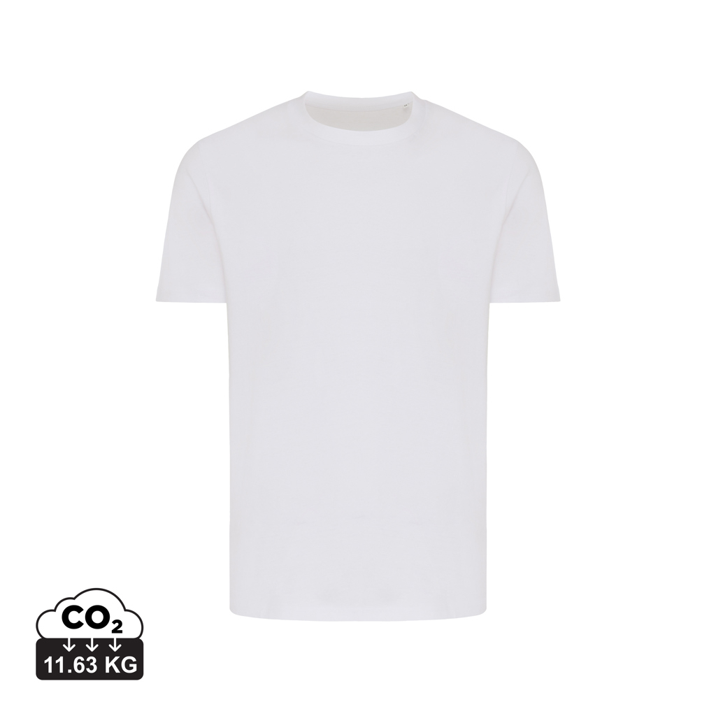 T-shirt personnalisable 180g unisexe Brett Iqoniq recycled white